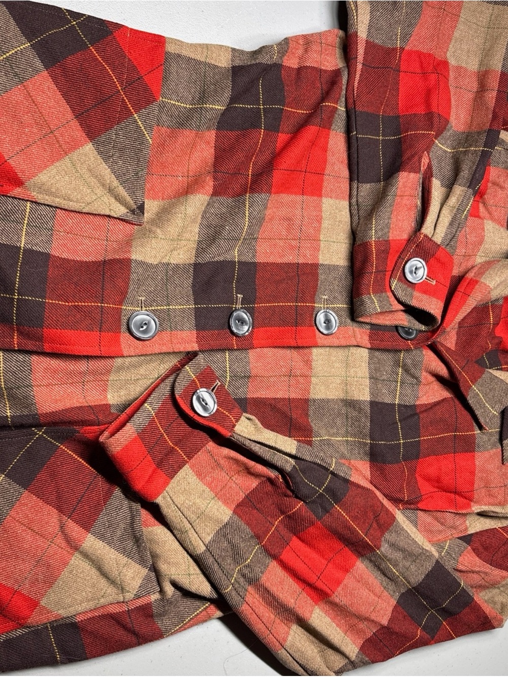 Pendleton Retro 49er Boxy Plaid Virgin Wool Jacket Shacket Size 2XL Preppy USA